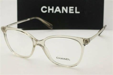 Rare Authentic Chanel 3383 C3 Gray Silver 51mm Frames 